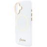 Etui Guess IML Script Metal MagSafe do   iPhone 17 przezroczysty na NearMe.pl
