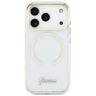 Etui Guess IML Script Metal MagSafe do   iPhone 17 Pro Max przezroczysty na NearMe.pl
