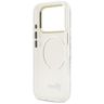 Etui Guess IML Script Metal MagSafe do   iPhone 17 Pro Max przezroczysty na NearMe.pl