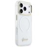 Etui Guess IML Gradient Script Metal     MagSafe do iPhone 17 Pro biały na NearMe.pl