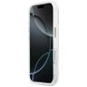 Etui Guess IML Gradient Script Metal     MagSafe do iPhone 17 Pro biały na NearMe.pl