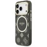 Etui Guess IML Peony Dot MagSafe do      iPhone 17 Pro czarny na NearMe.pl