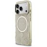 Etui Guess IML Peony Dot MagSafe do      iPhone 17 Pro beżowy na NearMe.pl