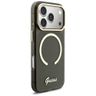 Etui Guess IML Glitters Script Strap     MagSafe do iPhone 17 Pro czarny na NearMe.pl