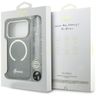 Etui Guess IML Glitters Script Strap     MagSafe do iPhone 17 Pro czarny na NearMe.pl