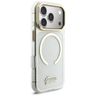 Etui Guess IML Glitters Script Strap     MagSafe do iPhone 17 Pro przezroczysty na NearMe.pl