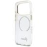 Etui Guess IML Glitters Script Strap     MagSafe do iPhone 17 Pro przezroczysty na NearMe.pl