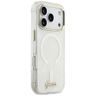 Etui Guess IML Shell Script Metal        MagSafe do iPhone 17 Pro Max biały na NearMe.pl