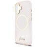 Etui Guess IML Script Metal MagSafe do   iPhone 17 różowy na NearMe.pl