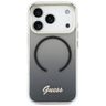Etui Guess IML Gradient Script Metal     MagSafe do iPhone 17 Pro czarny na NearMe.pl