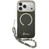 Etui Guess IML Glitters Script Strap     MagSafe do iPhone 17 Pro Max czarny na NearMe.pl