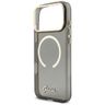 Etui Guess IML Glitters Script Strap     MagSafe do iPhone 17 Pro Max czarny na NearMe.pl