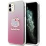 Hello Kitty HKHCN61HDGKEP iPhone 11 / Xr 6.1" różowy/pink hardcase IML Gradient Electrop Kitty Head na NearMe.pl