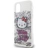 Hello Kitty HKHCN61HDGPHT iPhone 11 / Xr 6.1" biały/white hardcase IML Kitty On Bricks Graffiti na NearMe.pl