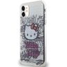 Hello Kitty HKHCN61HDGPHT iPhone 11 / Xr 6.1" biały/white hardcase IML Kitty On Bricks Graffiti na NearMe.pl