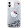 Hello Kitty HKHCN61LIKHET iPhone 11 / Xr 6.1" srebrny/silver hardcase Liquid Glitter Charms Kitty Head na NearMe.pl