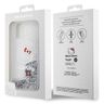 Hello Kitty HKHCP14SLIKHET iPhone 14 / 15 / 13 6.1" srebrny/silver hardcase Liquid Glitter Charms Kitty Head na NearMe.pl