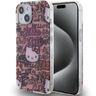 Hello Kitty HKHCP15SHDGPTP iPhone 15 / 14 / 13 6.1" różowy/pink hardcase IML Tags Graffiti na NearMe.pl