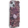 Hello Kitty HKHCP15SHDGPTP iPhone 15 / 14 / 13 6.1" różowy/pink hardcase IML Tags Graffiti na NearMe.pl