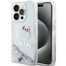 Hello Kitty HKHCP13XLIKHET iPhone 13 Pro Max 6.7" srebrny/silver hardcase Liquid Glitter Charms Kitty Head na NearMe.pl