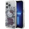 Hello Kitty HKHCP14LHDGPHT iPhone 14 Pro 6.1" biały/white hardcase IML Kitty On Bricks Graffiti na NearMe.pl