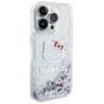 Hello Kitty HKHCP14XLIKHET iPhone 14 Pro Max 6.7" srebrny/silver hardcase Liquid Glitter Charms Kitty Head na NearMe.pl
