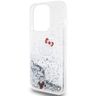 Hello Kitty HKHCP14XLIKHET iPhone 14 Pro Max 6.7" srebrny/silver hardcase Liquid Glitter Charms Kitty Head na NearMe.pl