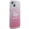 Hello Kitty HKHCP15SHDGKEP iPhone 15 / 14 / 13 6.1" różowy/pink hardcase IML Gradient Electrop Kitty Head na NearMe.pl
