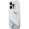 Hello Kitty HKHCP15LLIKHET iPhone 15 Pro 6.1" srebrny/silver hardcase Liquid Glitter Charms Kitty Head na NearMe.pl