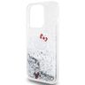 Hello Kitty HKHCP15LLIKHET iPhone 15 Pro 6.1" srebrny/silver hardcase Liquid Glitter Charms Kitty Head na NearMe.pl