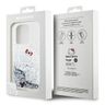 Hello Kitty HKHCP15LLIKHET iPhone 15 Pro 6.1" srebrny/silver hardcase Liquid Glitter Charms Kitty Head na NearMe.pl