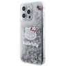 Hello Kitty HKHCP15XLIKHET iPhone 15 Pro Max 6.7" srebrny/silver hardcase Liquid Glitter Charms Kitty Head na NearMe.pl
