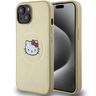 Hello Kitty HKHMP14SPGHCKD iPhone 14 / 15 / 13 6.1" złoty/gold hardcase Leather Kitty Head MagSafe na NearMe.pl