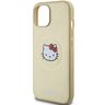 Hello Kitty HKHMP15SPGHCKD iPhone 15 / 14 / 13 6.1" złoty/gold hardcase Leather Kitty Head MagSafe na NearMe.pl