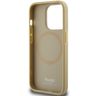 Hello Kitty HKHMP13XPGHCKD iPhone 13 ProMax 6.7" złoty/gold hardcase Leather Kitty Head MagSafe na NearMe.pl