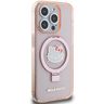 Hello Kitty HKHMP15LHRSGEP iPhone 15 Pro6.1" różowy/pink hardcase Ring Stand Glitter Electrop Logo MagSafe na NearMe.pl