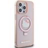 Hello Kitty HKHMP15XHRSGEP iPhone 15 Pro Max 6.7" różowy/pink hardcase Ring Stand Glitter Electrop Logo MagSafe na NearMe.pl