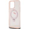 Hello Kitty HKHMP15XHRSGEP iPhone 15 Pro Max 6.7" różowy/pink hardcase Ring Stand Glitter Electrop Logo MagSafe na NearMe.pl