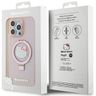 Hello Kitty HKHMP15XHRSGEP iPhone 15 Pro Max 6.7" różowy/pink hardcase Ring Stand Glitter Electrop Logo MagSafe na NearMe.pl