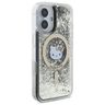 Hello Kitty HKHMP16SLGDIK iPhone 16 6.1" czarny złoty/black gold hardcase Liquid Glitter Fever MagSafe na NearMe.pl