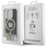 Hello Kitty HKHMP16LLGDIK iPhone 16 Pro  6.3" czarny złoty/black gold hardcase Liquid Glitter Fever MagSafe na NearMe.pl