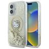 Hello Kitty HKHMP16SLGDIH iPhone 16 6.1" biały złoty/white gold hardcase Liquid Glitter Fever MagSafe na NearMe.pl