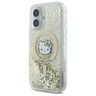 Hello Kitty HKHMP16SLGDIH iPhone 16 6.1" biały złoty/white gold hardcase Liquid Glitter Fever MagSafe na NearMe.pl