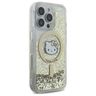 Hello Kitty HKHMP16XLGDIH iPhone 16 Pro  Max 6.9" biały złoty/white gold hardcase Liquid Glitter Fever MagSafe na NearMe.pl