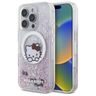 Hello Kitty HKHMP16LLSWKH iPhone 16 Pro  6.3" biały/white hardcase Liquid Glitter Sweet Kitty Bows MagSafe na NearMe.pl