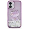 Hello Kitty HKHCP16SL50PPU iPhone 16     6.1" fioletowy/purple hardcase Liquid Glitter 50TH Anniversary Party na NearMe.pl