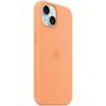 Etui Apple MT173ZM/A iPhone 15 Plus / 14Plus 6.7" MagSafe pomarańczowy/orange sorbet Silicone Case na NearMe.pl