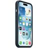 Etui Apple MT4D3ZM/A iPhone 15 Plus / 14Plus 6.7" MagSafe błękit pacyfiku/pacific blue FineWoven Case na NearMe.pl