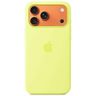 Etui Apple Silicone Case MagSafe do      iPhone 17 Pro Max neonowy żółty na NearMe.pl