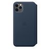 Etui Apple MY1P2ZM/A iPhone 11 Pro Maxotchłanny błękit/navy Leather Book na NearMe.pl